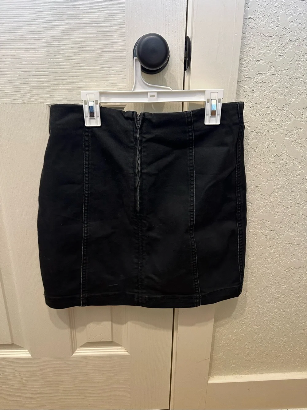 Free People Black Women's Mini Skirt